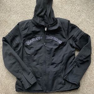 Harley Davidson Women's Miss Enthusiast 3-in-1 Casual Jacket - Large